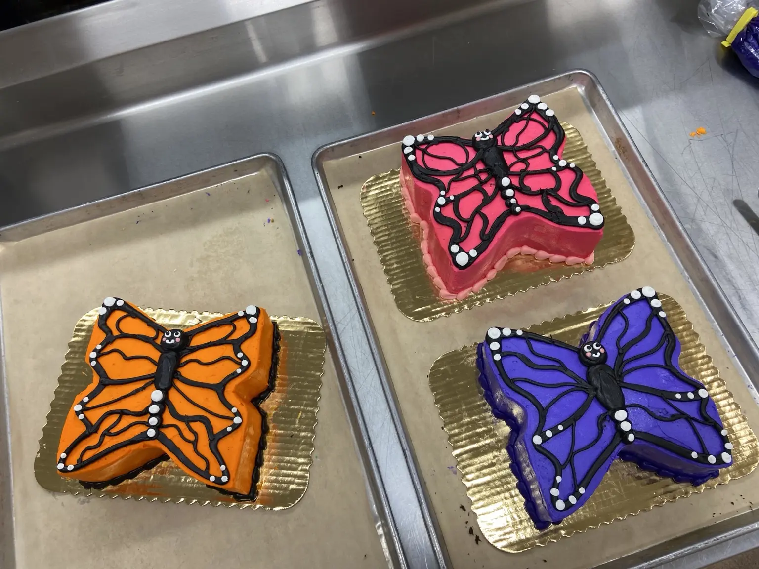 Butterfly cakes