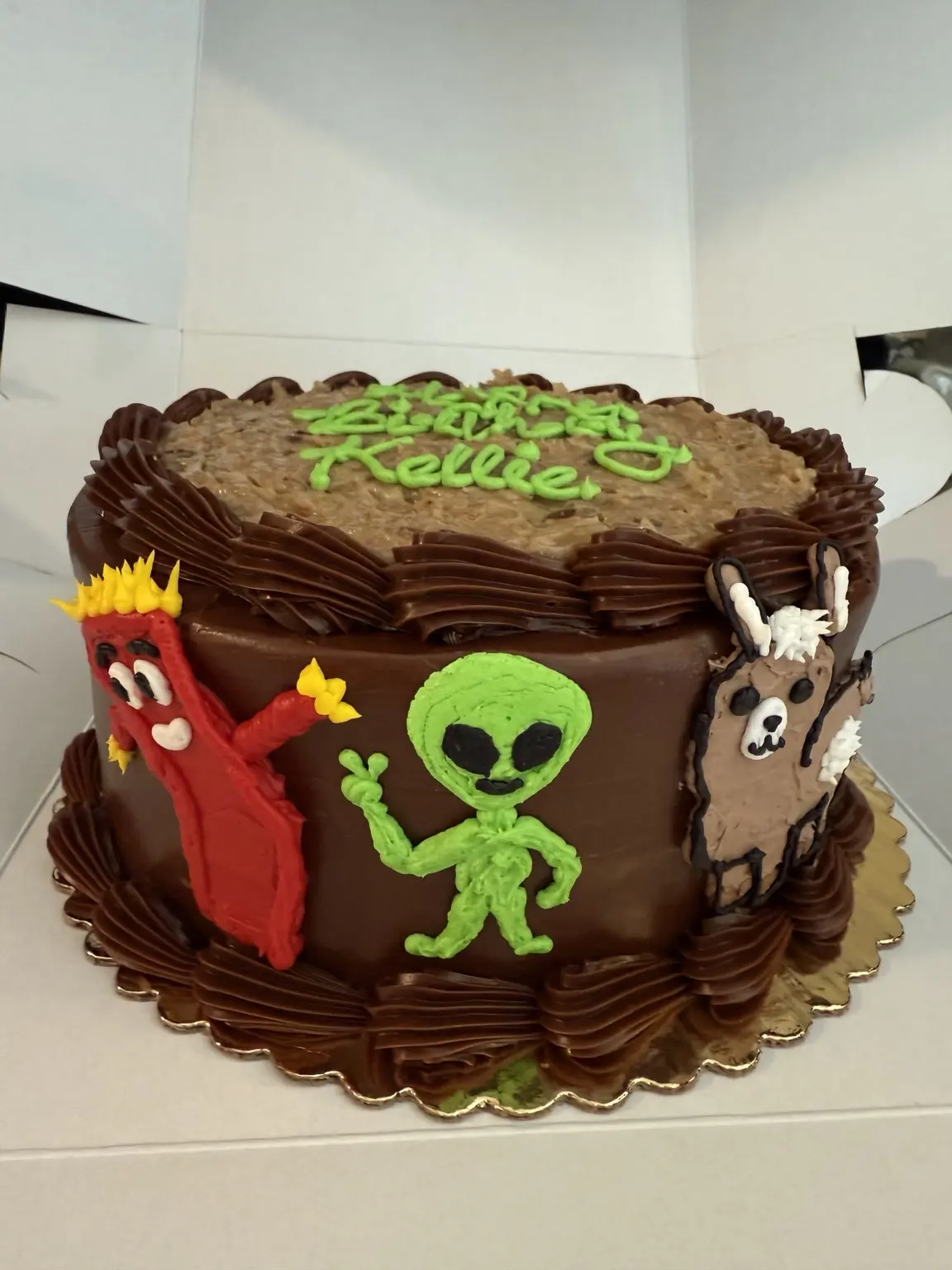 Gaming-themed cake