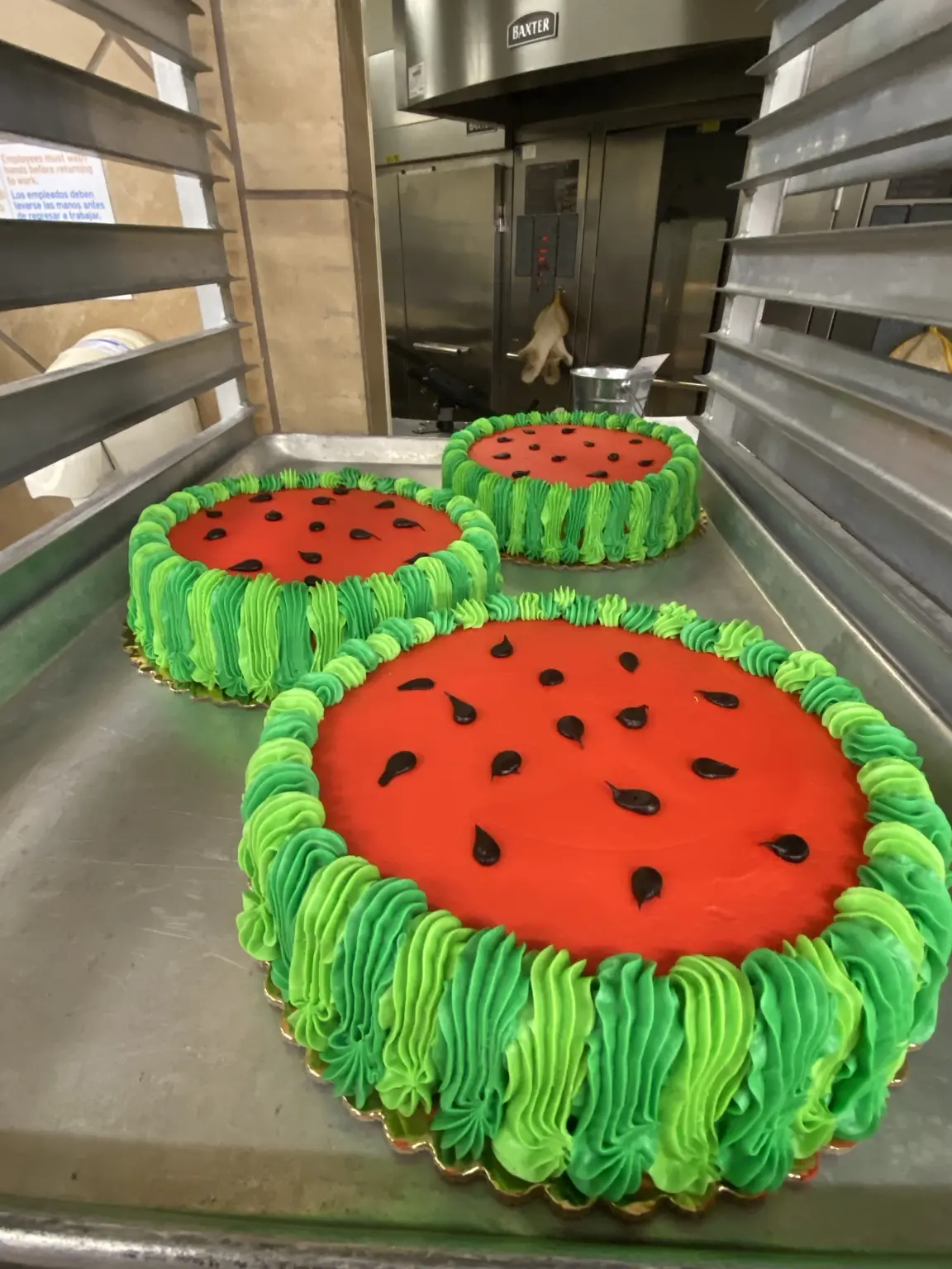Watermelon cakes